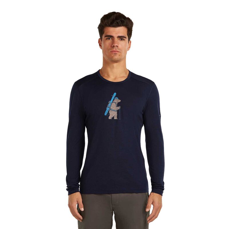 Icebreaker M Merino 200 Oasis LS Crewe Bear Tour image number 3